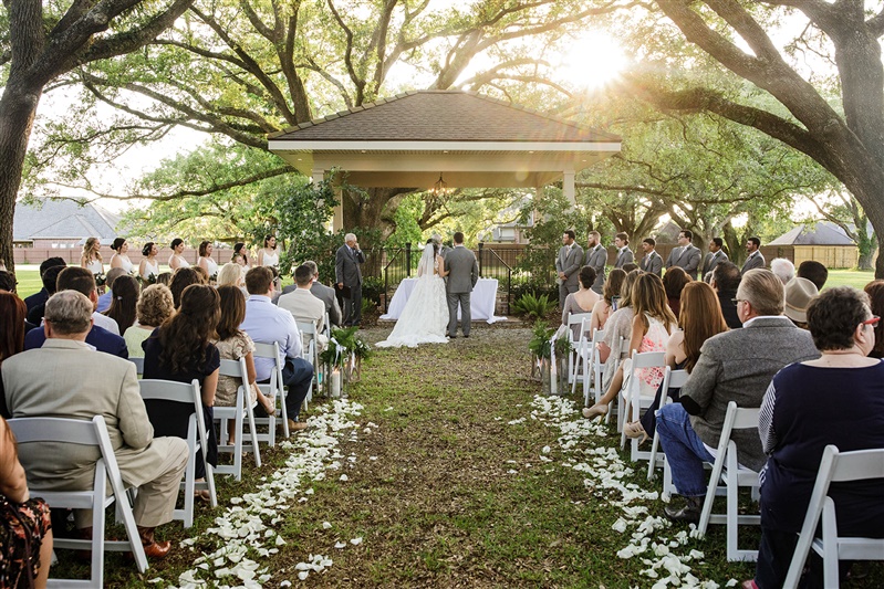 Gazebo Wedding at Oak Crossing