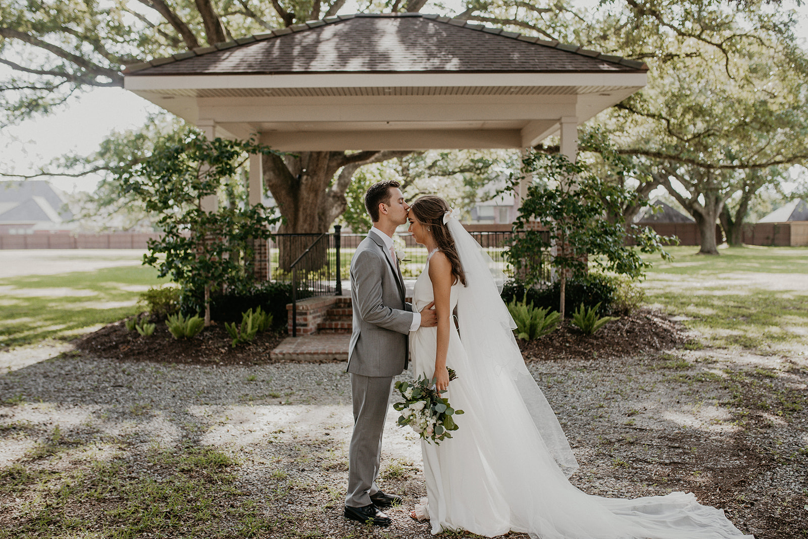 Wedding Photos at the Gazebo